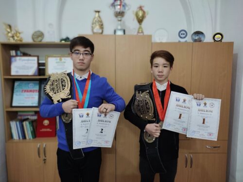Наши ребята одержали победу на чемпионате КР по тайскому боксу